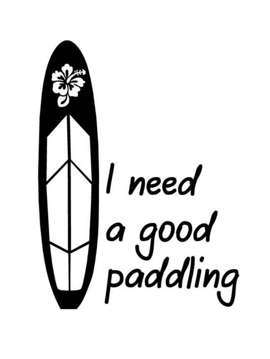 Other - Paddle Board Vinyl Decal